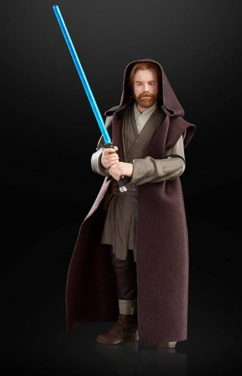 Star Wars Hasbro Star WarBlack Series Obi-Wan Kenobi (Jabiim), Action Figure Grande 15 Cm Obi-Wan Kenobi, Multi, F7098 Action figures Naty Shop