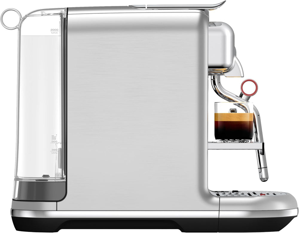 Espressor Nespresso Creatista Pro de la Sage, oțel inoxidabil, oțel inoxidabil periat