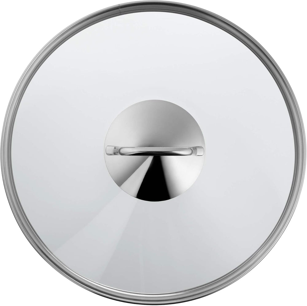 WMF Devil casseruola a induzione 26 cm con coperchio in vetro, acciaio inox rivestito in Cromargan, rivestimento in ceramica, resistente al forno Pentole e Padelle Naty Shop