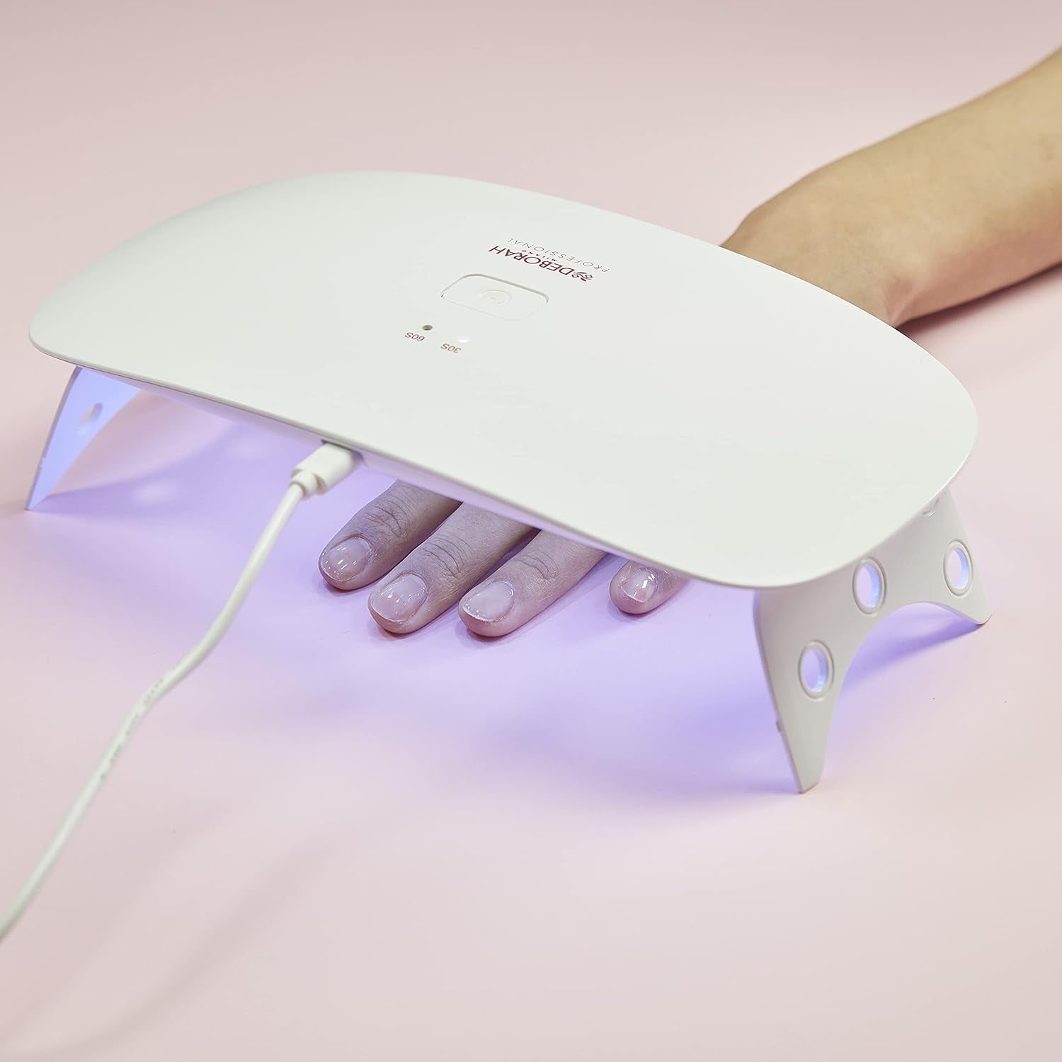 Smalto semipermanente Milano Professional, n. 21 Borgogna, effetto volumizzante, a lunga tenuta, per unghie intense e lucide, 4,5 ml