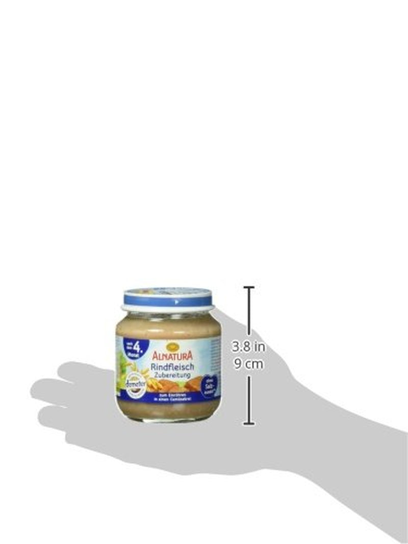 Preparato con carne di manzo biologica, 125 g