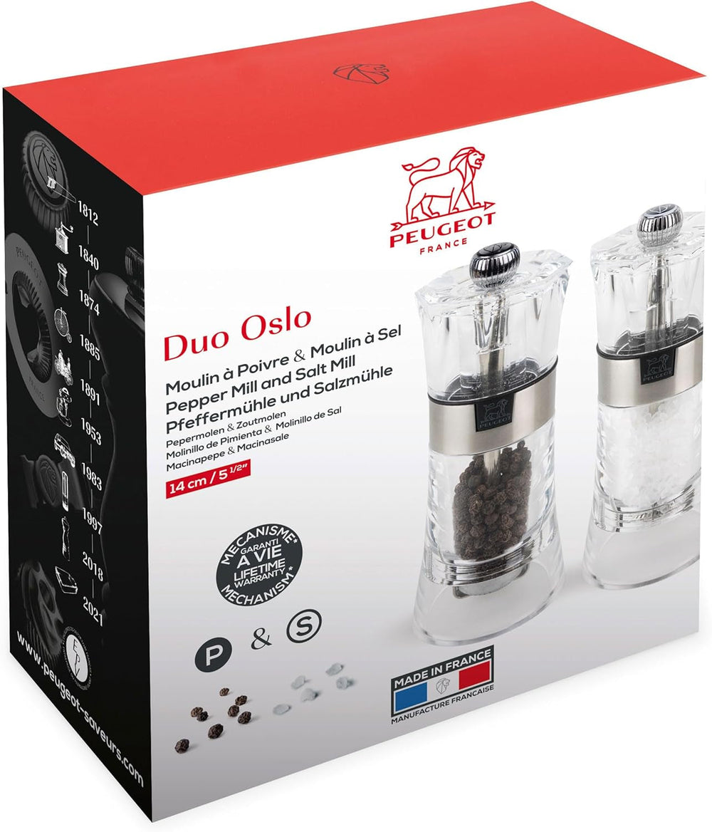 OSLO Duo acrilico/acciaio inox 14 cm Grattugie e Affettatrici Naty Shop