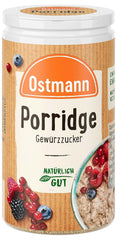 Ostmann Spices - Miscela di aromi di zucchero, cannella e cacao per porridge speziato, per condire farina d'avena, budino di riso e altre specialità dolci, vegano, 60 g (il design della confezione può variare)
