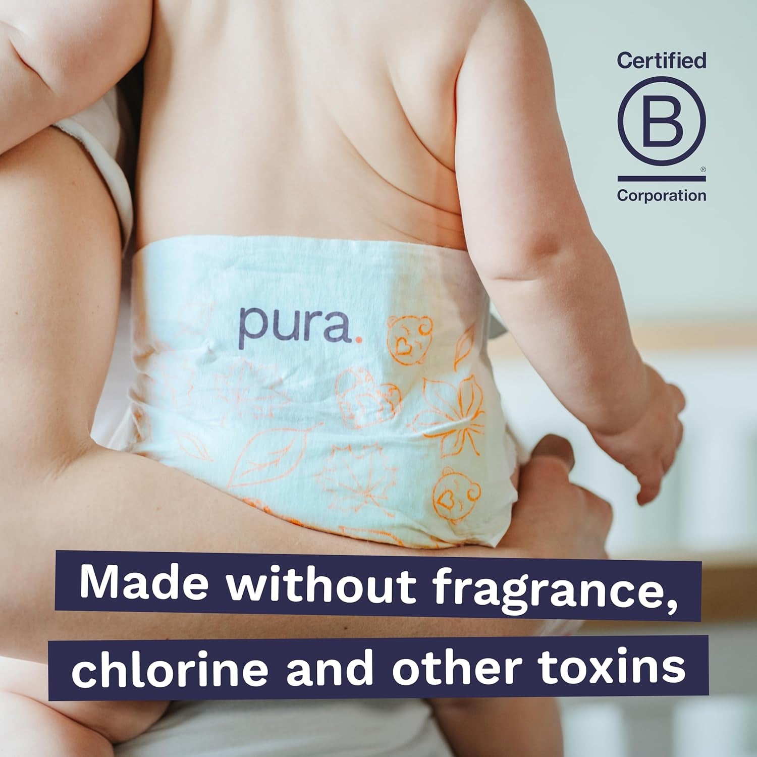 Pannolini Eco Baby - Taglia 3 (4-9 kg), Confezione da 1 (26 pannolini), Pannolini ultra morbidi per pelli sensibili, Cotone organico, Protezione dalle perdite fino a 12 ore, Nuova Guida alle taglie