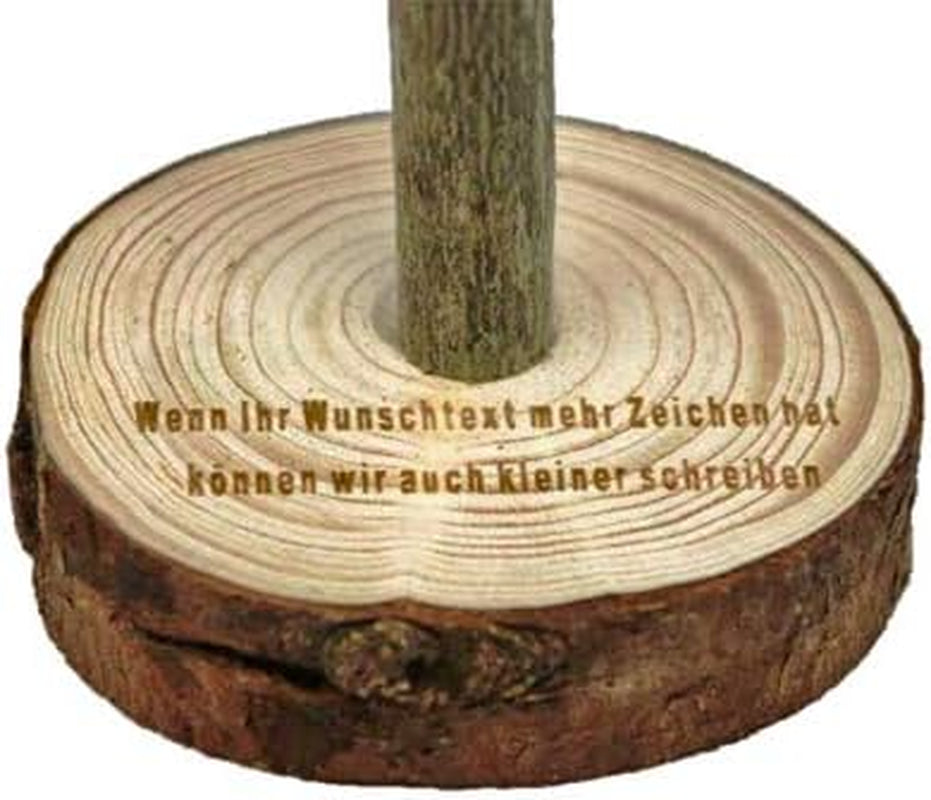 Der Deckelbaum -Naturbelassen- / Magnetbaum/Personalisiert Mit Deinem Wunschtext/Dein Persönliches