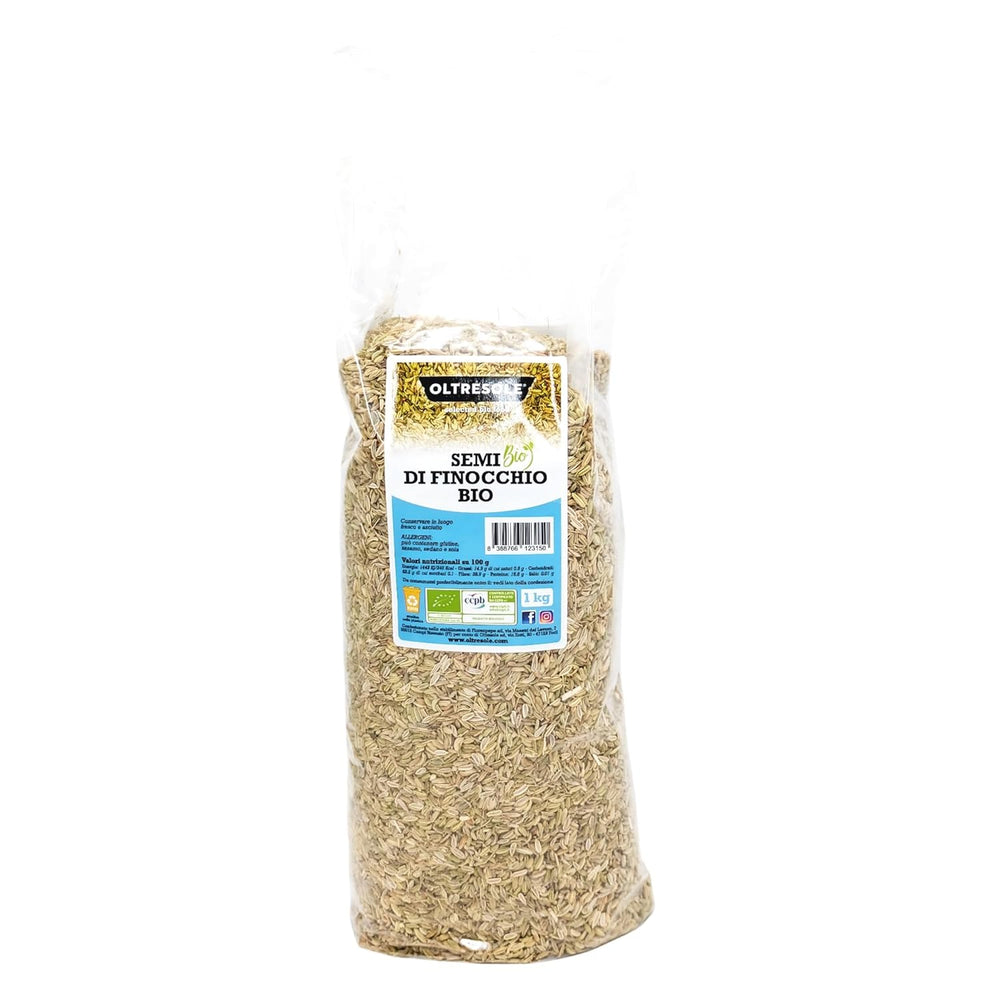 Semi Di Finocchio Biologici 3kg Semi Interi Biologici Ideali Per Tisane Digestive E Ricette Perfetto Per Cuocere Al Forno Formato Comodo