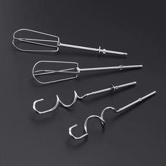 Russell Hobbs Miscelatore manuale [Handrührgerät] Desire Rot (5 Geschwindigkeitsstufen+Turbofunktion, 2 Spülmaschinengeeignete Rührbesen & Knethaken, Auswurftaste, Aufrechte Parkposition) Handrührer 24670-56 Kitchen Naty Shop