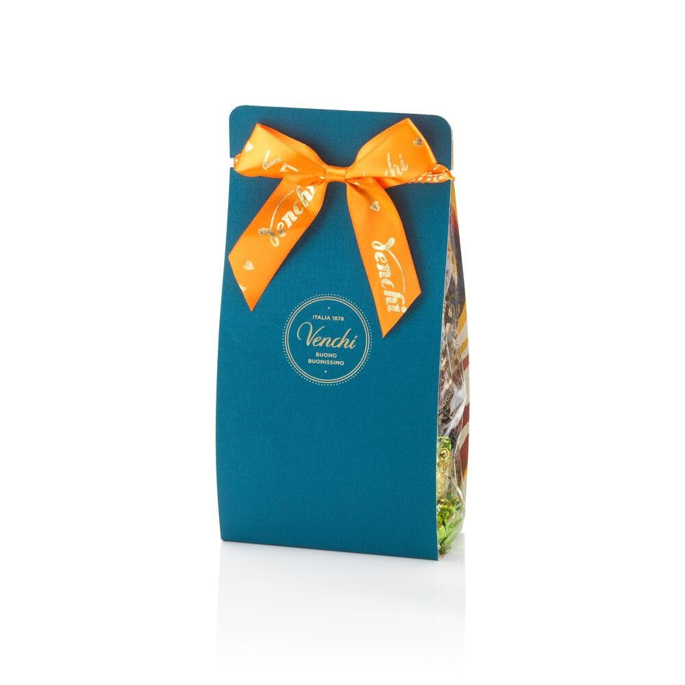 Venchi – Collezione Murrine – Confezione regalo con praline Chocoviar assortite e tavolette di cioccolato da 403 g – Con nocciole di bosco Piemonte IGP – Idea regalo – Senza glutine