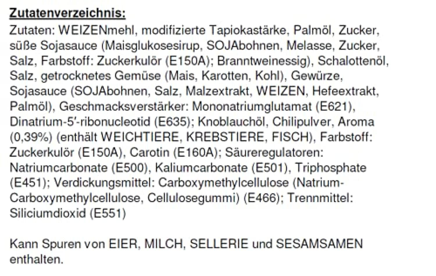 Mama Mi Goreng Noodles Istantanei 80g Confezione da 20 (20 x 80g)