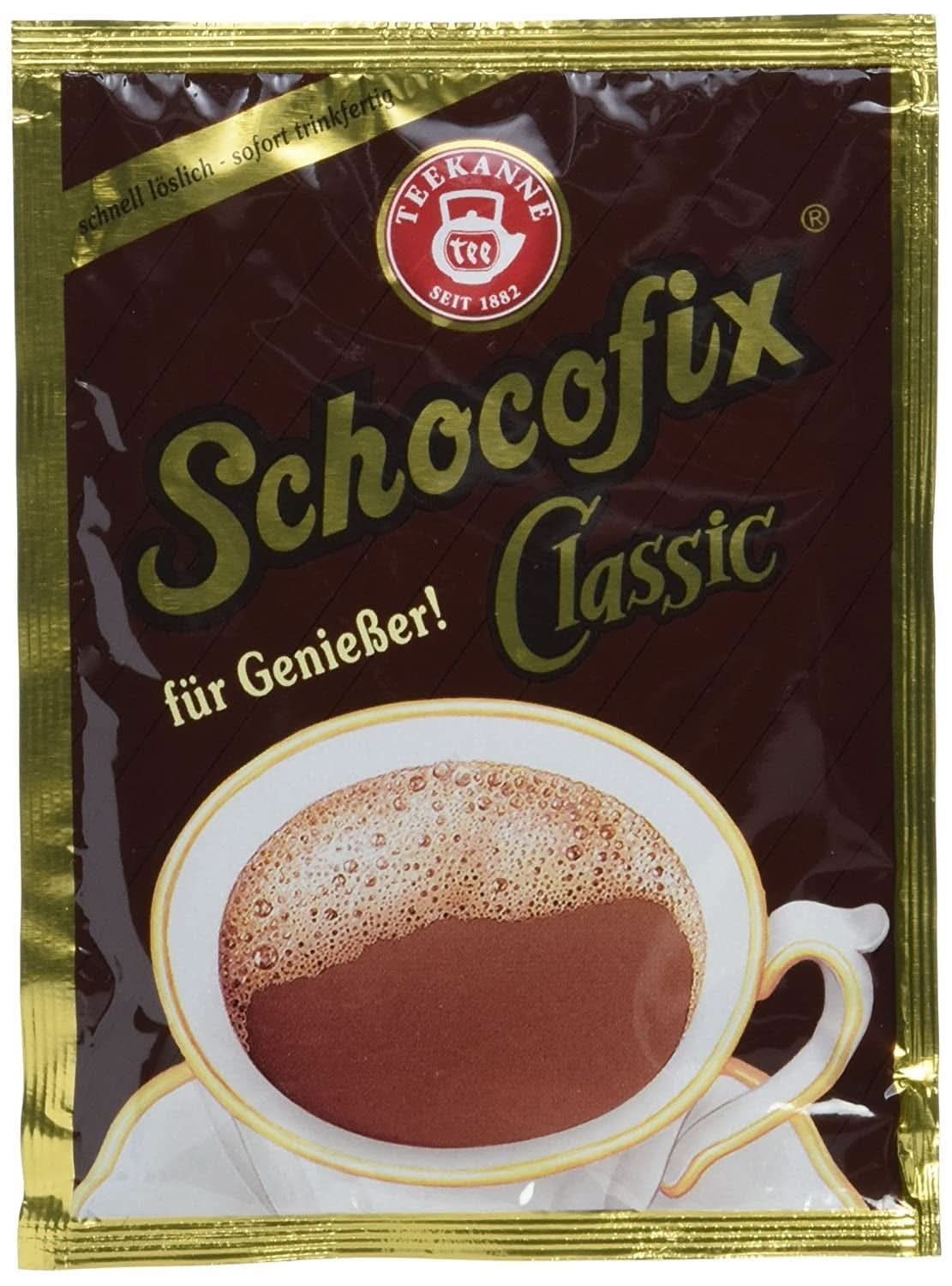 Cioccolata da bere Teekanne Schocofix, confezione da 50 x 25 grammi Cacao e Cioccolata Calda Naty Shop