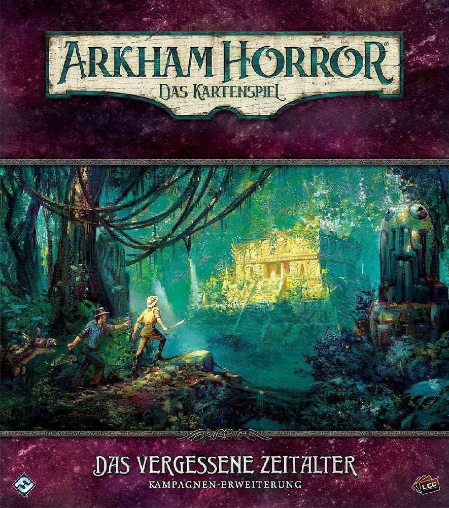 Fantasy Flight Games, Arkham Horror: LCG, Gioco base, Gioco per esperti, Gioco di carte, 1-4 giocatori, Età 14+, 45+ minuti, Tedesco, Multicolor, Colorato