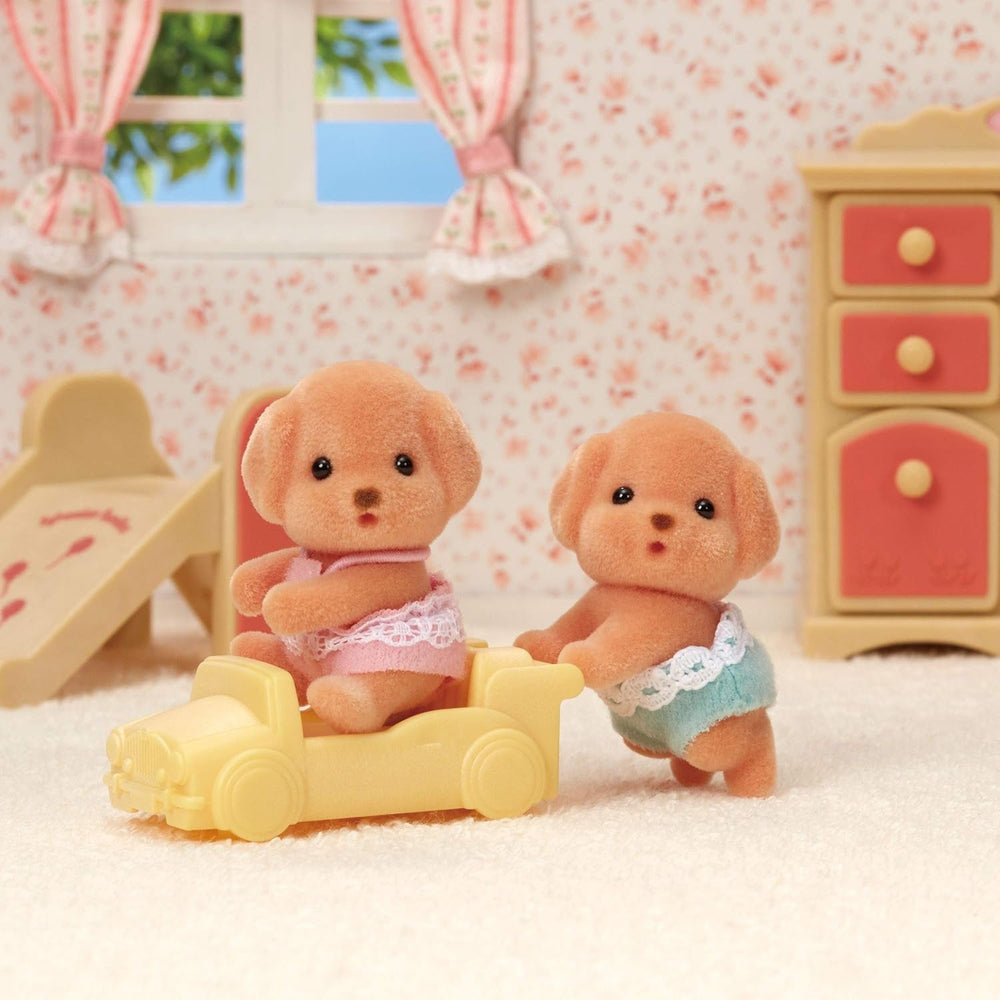 SYLVANIAN Families - Die Zwillinge Pudel – 5425 – Babys