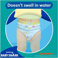 Pampers (vecchia versione), pantaloncini da bagno usa e getta Splashers - Taglia 5/6 (14 kg+) - Scatola da 8 confezioni da 10