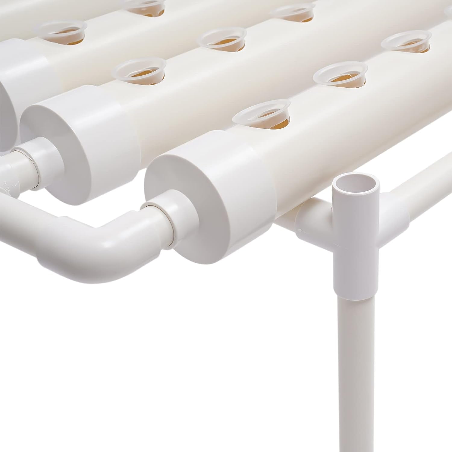 Hydroponische Systeme Grow Set Hydrokultur Plant Vegetale Idroponico Pflanzen BewäSserung System Garten Kit Attrezzo da giardino Pflanze Sites Growing Hydroponisches Anzuchtsystem 54LöCher 6Rohr