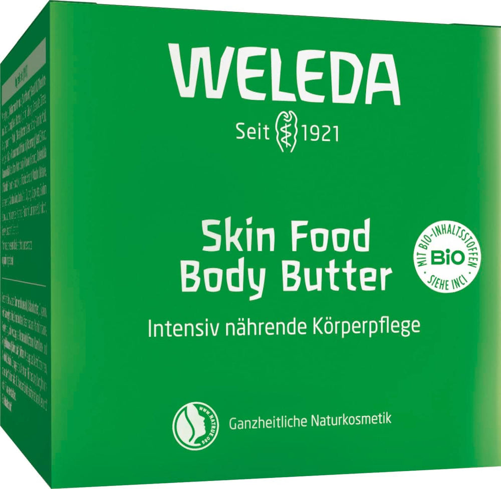 WELEDA Organic Skin Food Body Butter, Crema corpo unisex per la cura della pelle secca e ruvida, 150 ml Doccia e bagno Naty Shop