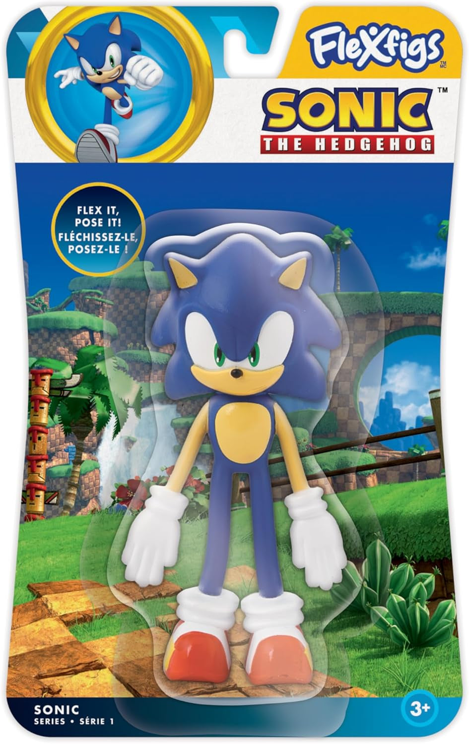 Figura de acțiune Flexfigsâ"¢ - 1 pachet - Sonic the Hedgehog Action figures Naty Shop Sonic