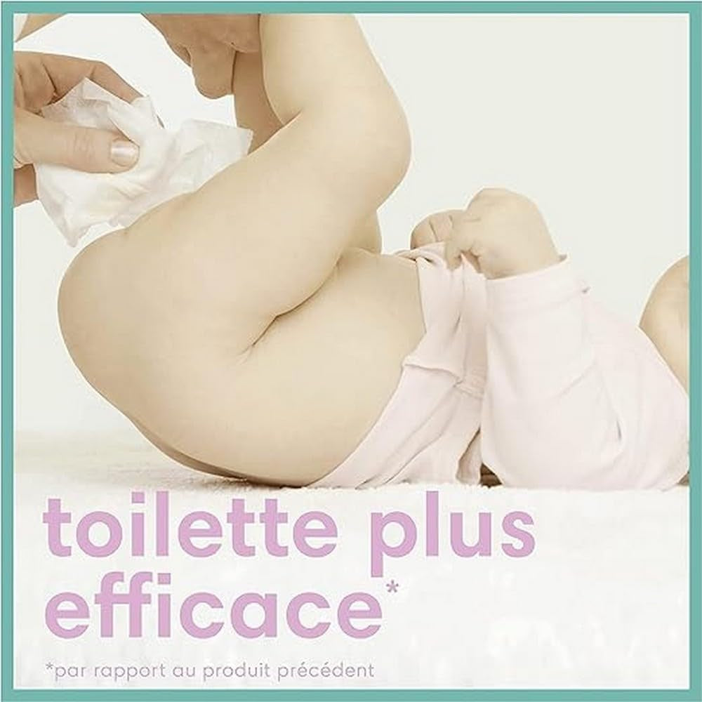 Salviette per neonati Pampers Sensitive, 624 salviette (12 x 52), senza profumo, per una pulizia delicata e delicata (confezione da 2)