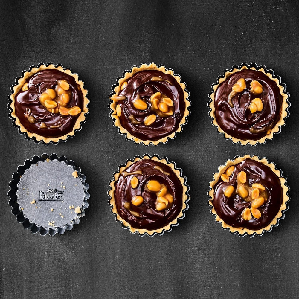 RBV Birkmann Premium Baking, tortiera, Ø 10 cm, 6 pezzi, con fondo removibile Stampi e teglie Naty Shop