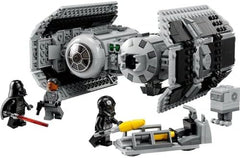 LEGO Star Wars Kit modello bombardiere TIE con minifigure di Darth Vader con spada laser e droide Gonk, giocattolo costruibile Starfighter in regalo 75347 Set di costruzione Acquista il negozio LEGO