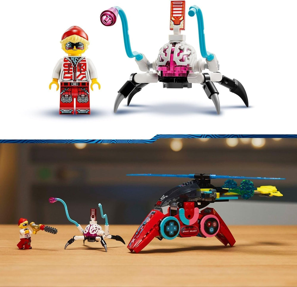 LEGO Dreamzzz Coopers Controller per videogiochi volante Fantastico giocattolo 2 in 1 Minifigure di ragno Set di videogiochi Regalo per ragazze e ragazzi di 7 anni 71489 Set da costruzione Besuche den LEGO-Store