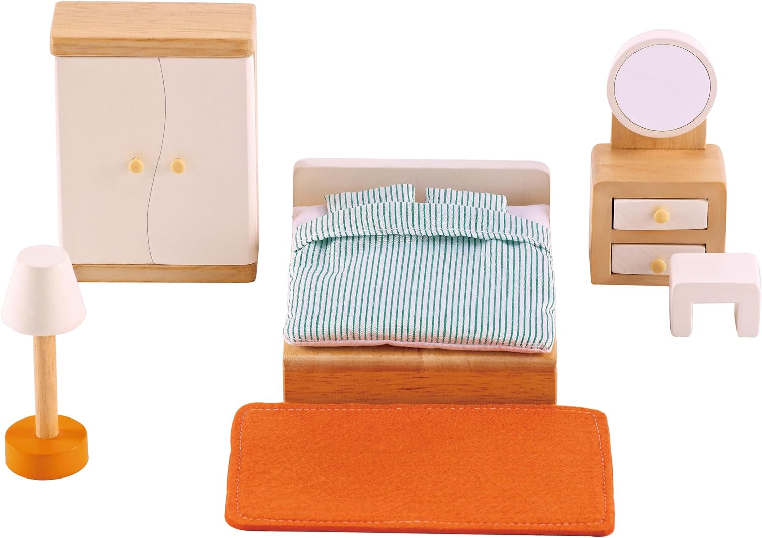 Hape E3459 - Camera copilului, mică Casute de papusi Naty Shop Dormitor