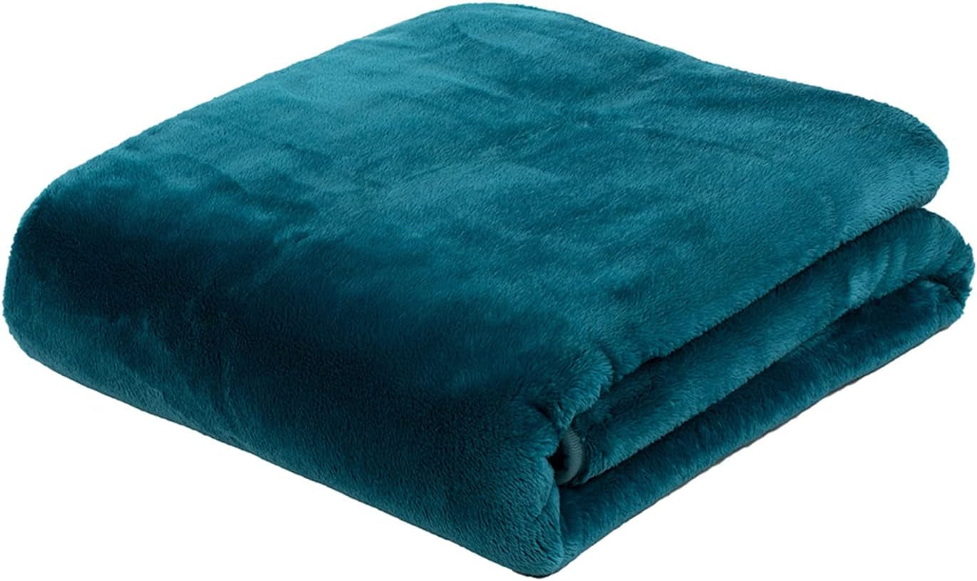 Gözze - Comoda coperta Premium Cashmere-Feeling, 500 G/M², 180 X 220 Cm - senape Letti e coperte Besuche den Gözze-Store Gasoline 180 X 220 Cm