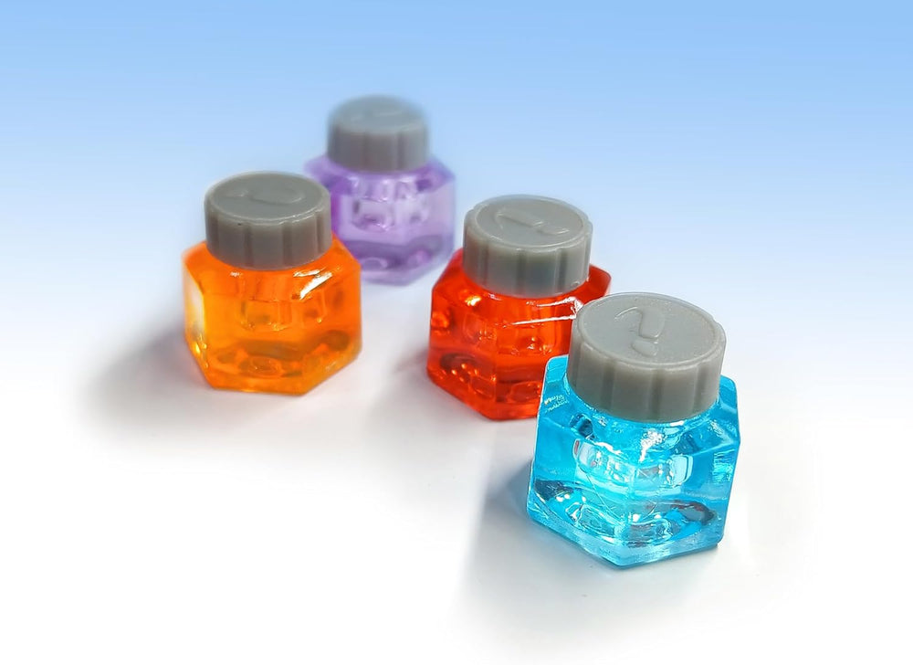 Asmodee, Ink, Final Score Games, Joc de familie strategic și artistic, 1 până la 4 jucători, vârste 8+, 30 până la 45 min, versiune germană