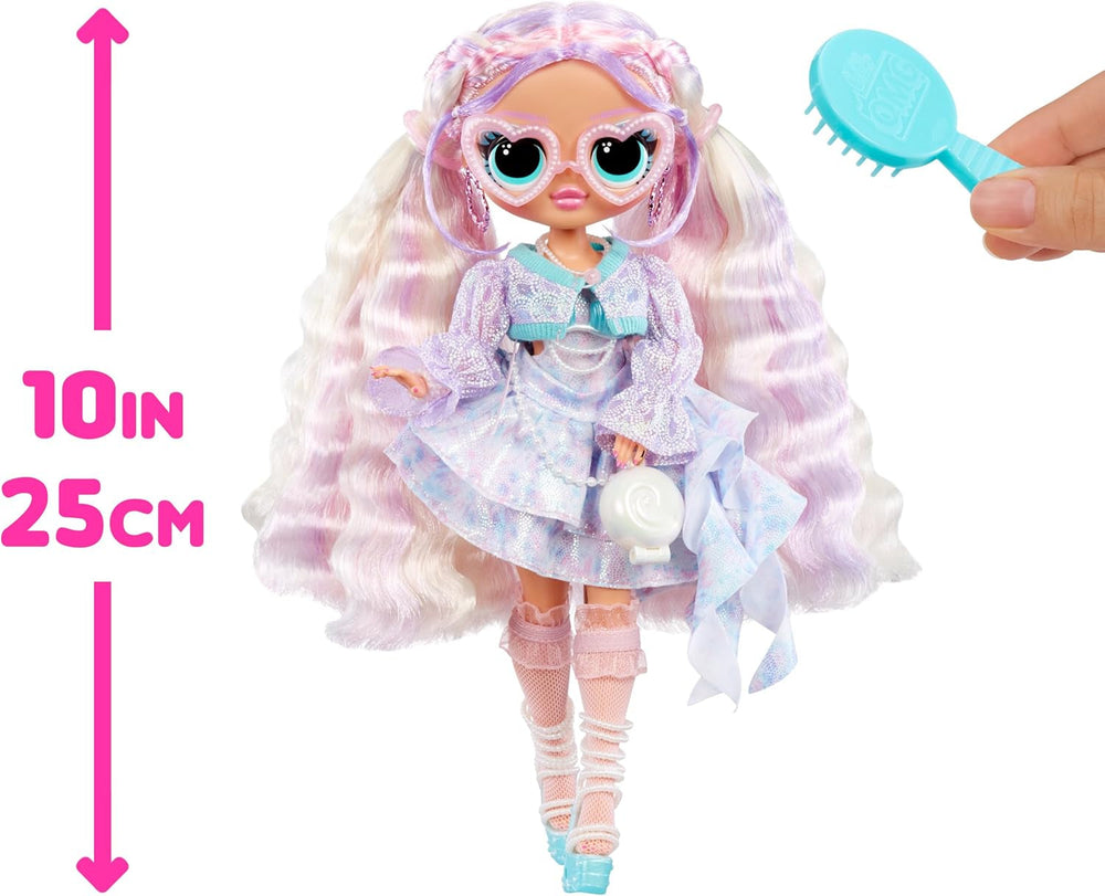 LOL Sorpresa! OMG Fashion Doll Pearla con 15 sorprese - bambola fashion con accessori sirena - per bambini da 4 anni Naty Shop Dolls