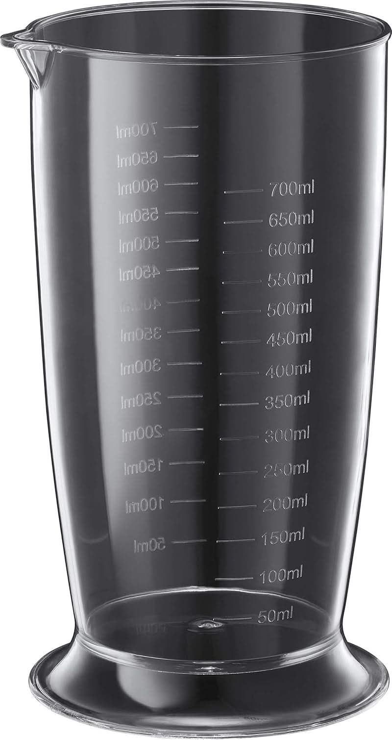 Russell Hobbs Stabmixer [3-In-1: Pürierstab/Zerkleinerer, Mixer- & Schneebesenaufsatz] Desire Rot (senza Bpa e Spülmaschinenfestes Zubehör, Für Smoothie, Suppen Saucen, Joghurt Babynahrung) 24700-56 Kitchen Naty Shop