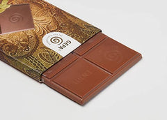 Cardamomo biologico, cacao 38%, confezione da 100 g