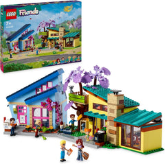 LEGO Friends Casa familiare Olly e Paisley, Casa delle bambole con personaggi e accessori, Set casa a due piani e casa sull'albero, Regalo creativo per ragazze e ragazzi di 7+ anni 42620 Set da costruzione Besuche den LEGO-Store Single