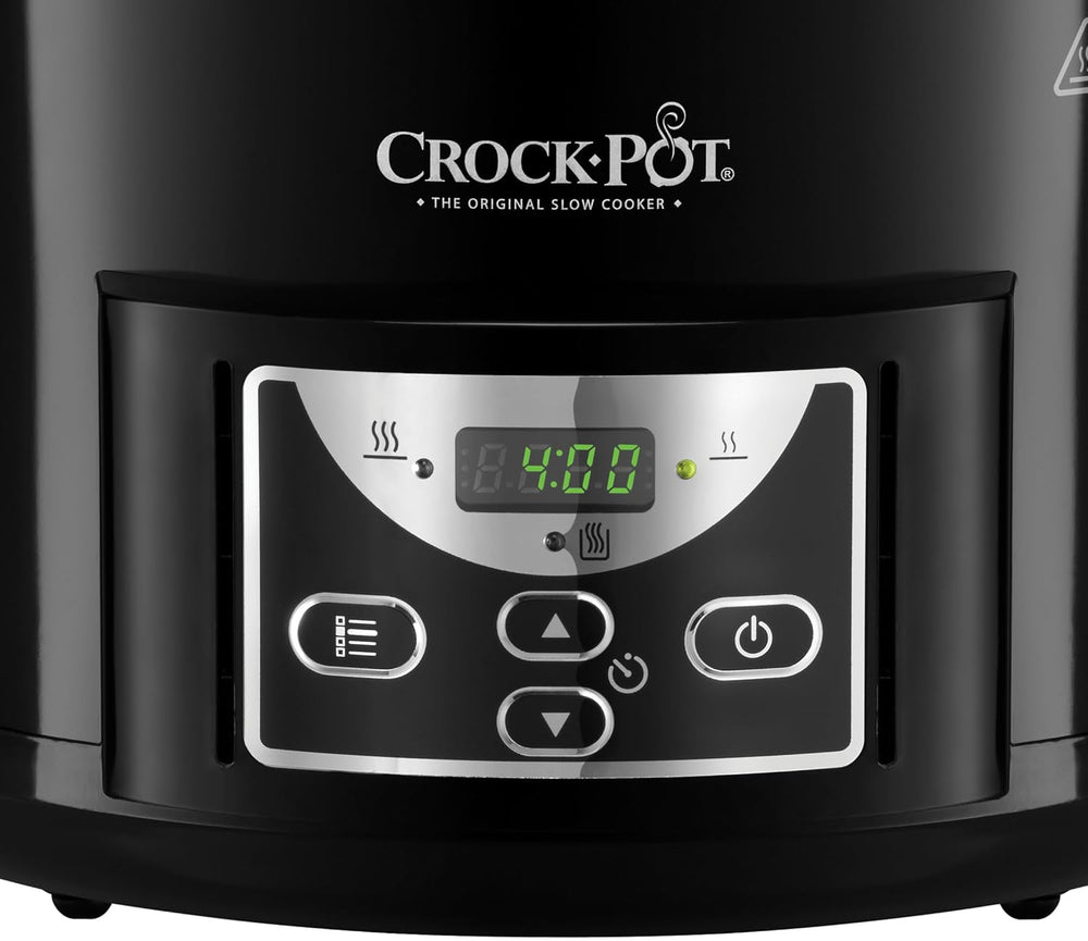 Pentola a cottura lenta Crock-Pot, pentola a cottura lenta da 4,7 litri Naty Shop