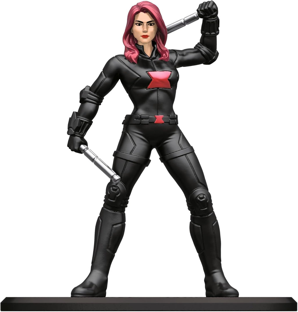 Jada Toys 253221016 - Marvel Nanofigures Blind Pack - Figurine de colecție Marvel din metal în pachet orb, 4 cm, de la 3 ani, selecție aleatorie, negru Action figures Naty Shop