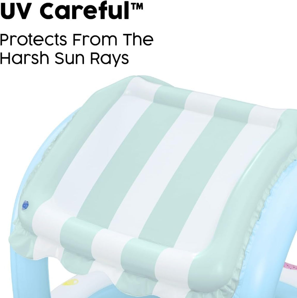 Piscina per bambini Bestway Sweet Shoppe con tetto parasole 104 x 84 cm
