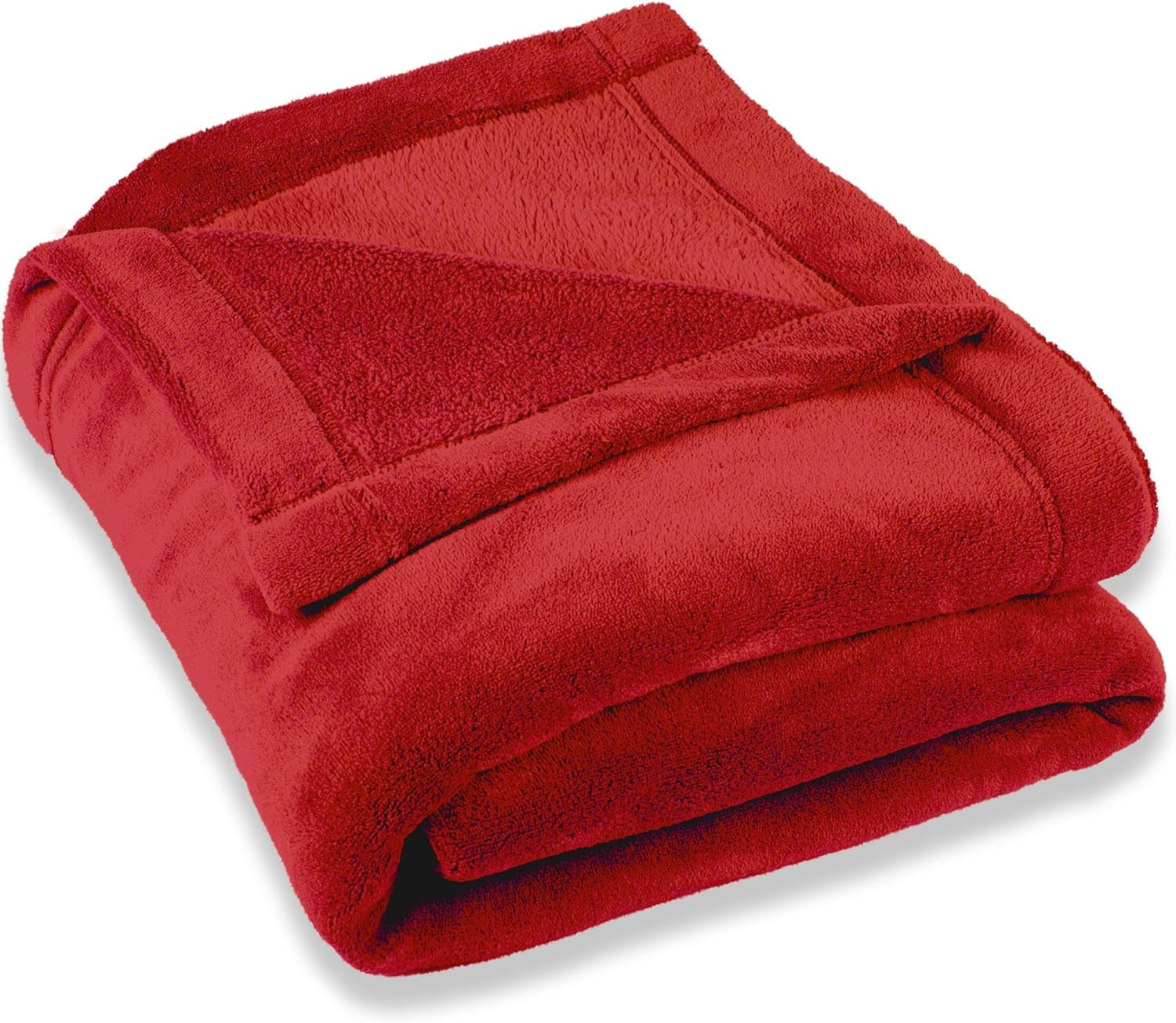 Soffice coperta Celinatex 150 X 200 Cm coperta per divano azzurra calda morbida coperta in microfibra Pile Oeko-Tex Montreal Letti e coperte Besuche den CelinaTex-Store Rosso 150 X 200 Cm