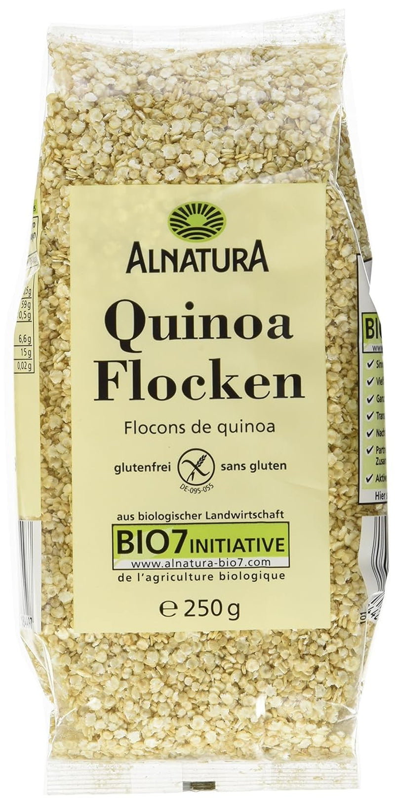 Fiocchi di quinoa, confezione da 7 (7 x 250 g)