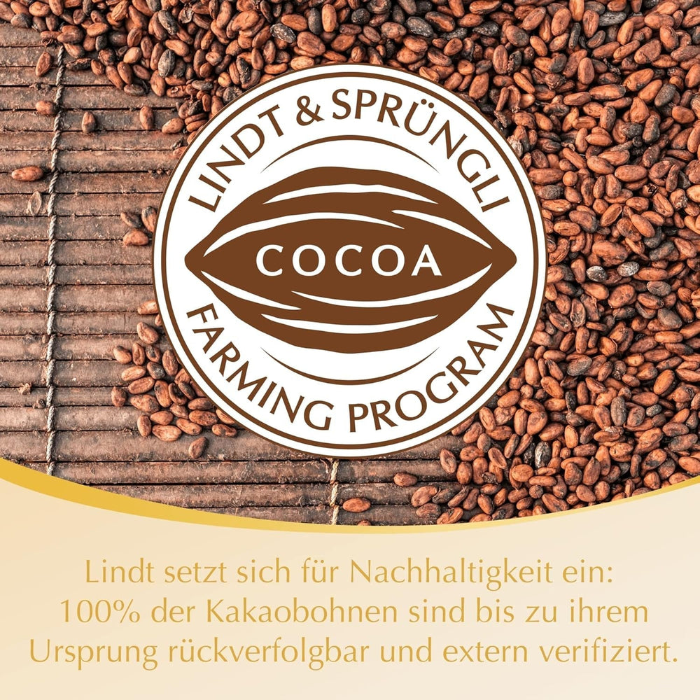 Lindt Marc De Champagne 56 cioccolatini al latte intero con ripieni raffinati contenenti alcol 70 grammi Naty Shop Chocolates