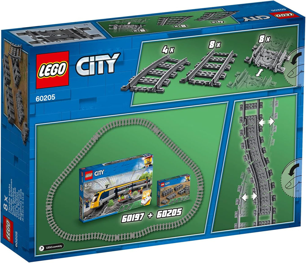 LEGO 60205 City Tracks Set di espansione da 20 pezzi per bambini Set di giocattoli per ragazzi e ragazze Set di costruzione Acquista il negozio LEGO