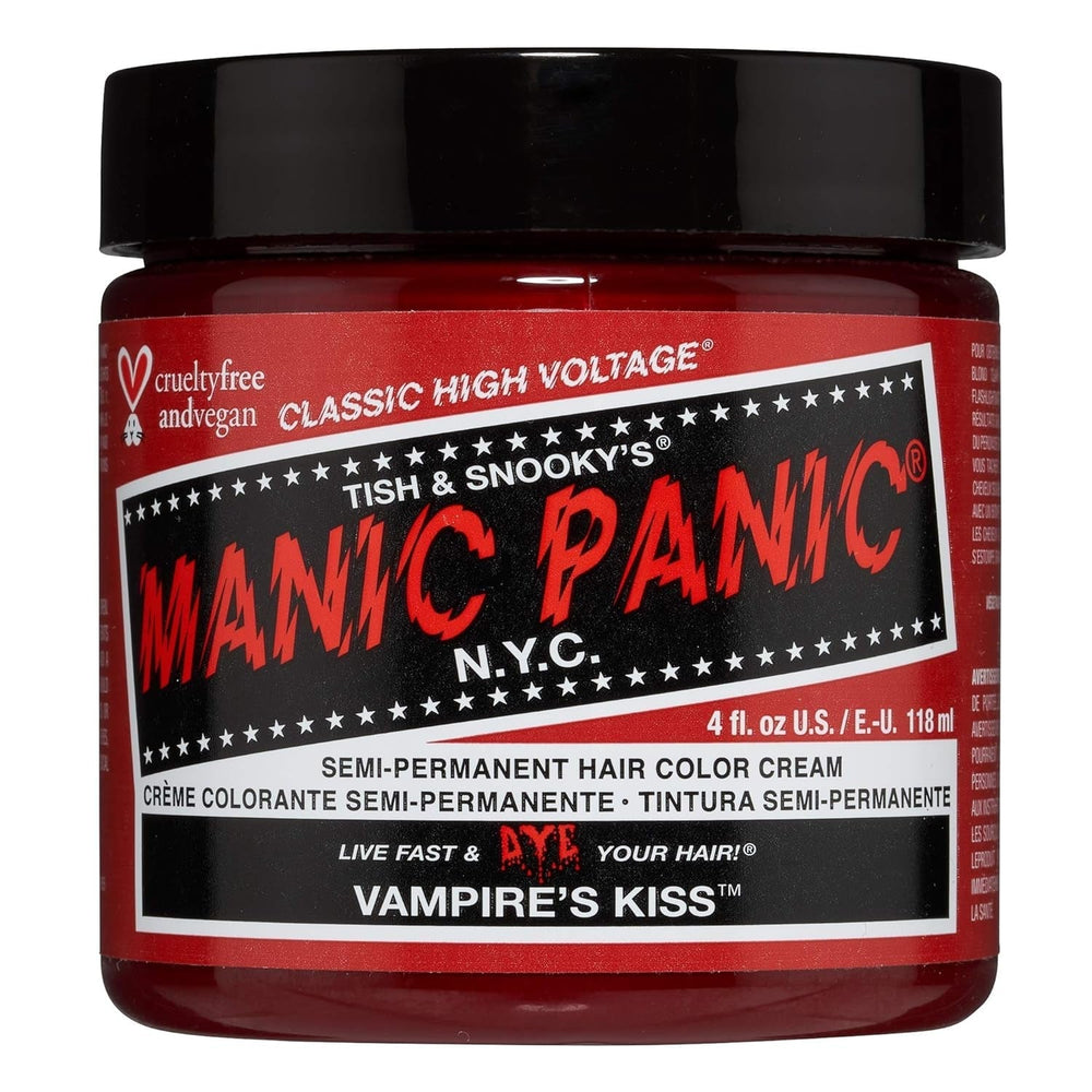 Manic Panic Electric Lizard Classic Cream, vegan, fără cruzime, vopsea de păr verde semipermanentă 118ml