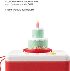 - Cifră sonoră Happy Birthday, cântece pentru copii, de la 0 ani, versiune franceză, FFF30011 Jucarii Bebe Naty Shop