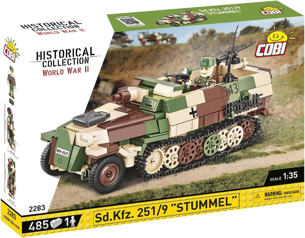 COBI 2283 sd.kfz.251/9 Army Bausteine, Various