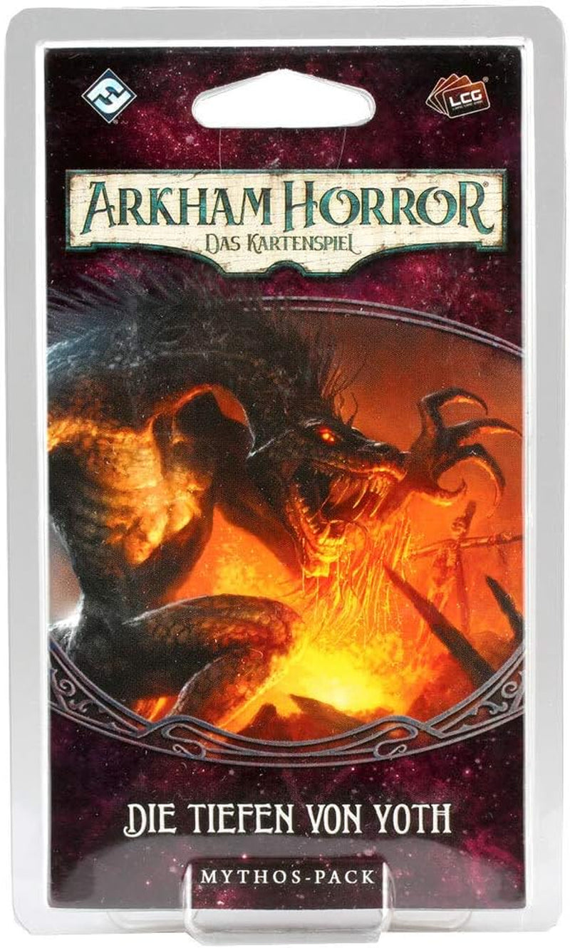 Fantasy Flight Games, Arkham Horror: LCG, Gioco base, Gioco per esperti, Gioco di carte, 1-4 giocatori, Età 14+, 45+ minuti, Tedesco, Multicolor, Colorato
