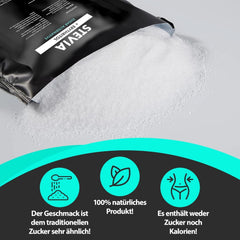 Nature Diet - Dolcificante Stevia, 1 Kg Dolcificanti Naty Shop