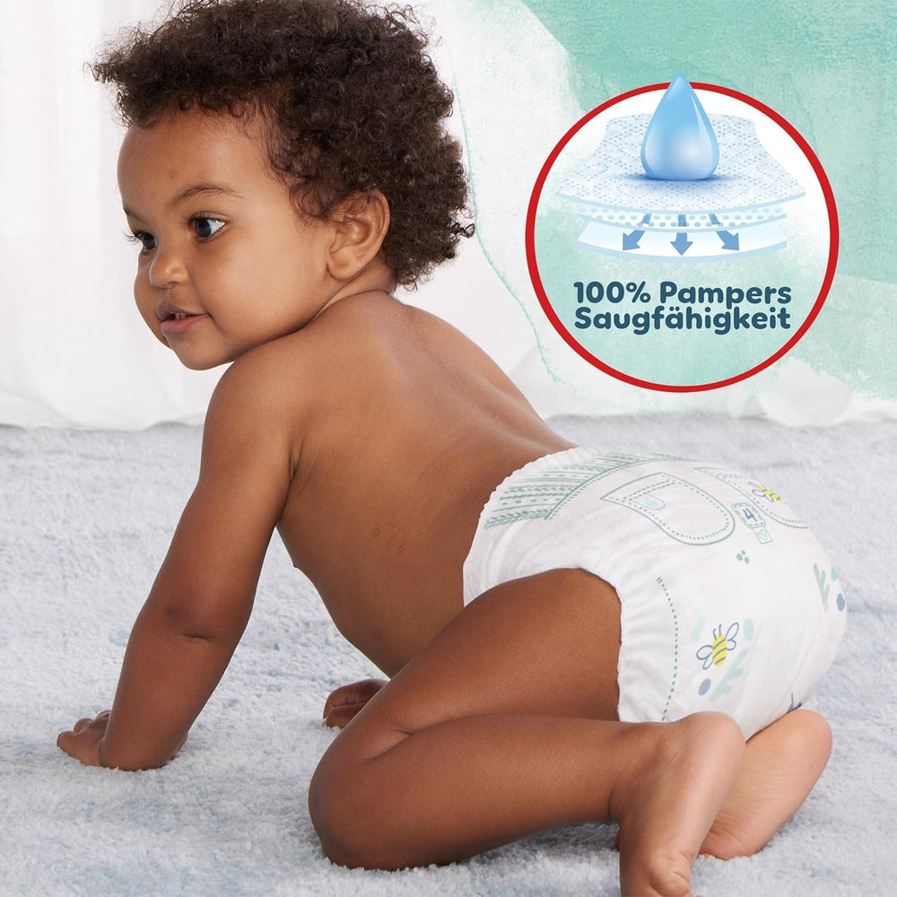 Pannolini Pampers Harmony Pants taglia 5, 144 pz, 12 kg-17 kg, protezione delicata della pelle e comfort a 360°