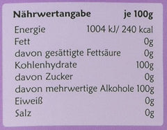 Zucchero di betulla originale dalla Finlandia, 1 Kg Dolcificanti Naty Shop