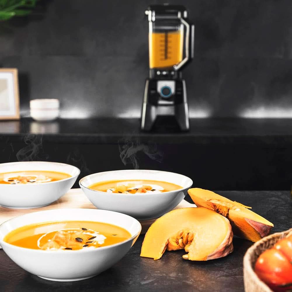 Cecotec Standmixer Power Black Titanium 2000 Pro, 2000 W- Leistung, 8 Mix-Klingen, Schwarz Titan-Beschichtung, 3 Program, Quadratischer Krug, Bpa-Frei Mama si Copilul Naty Shop