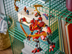 LEGO NINJAGO Kai's Ninja Climbing Mech Set, giocattolo Ninja con action figure costruibile e 4 mini figure, set avventure per bambini, regalo di compleanno per ragazzi e ragazze di 9 anni 71812 Set da costruzione Beuche den LEGO-Store