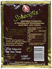 Cioccolata da bere Teekanne Schocofix, confezione da 50 x 25 grammi Cacao e Cioccolata Calda Naty Shop