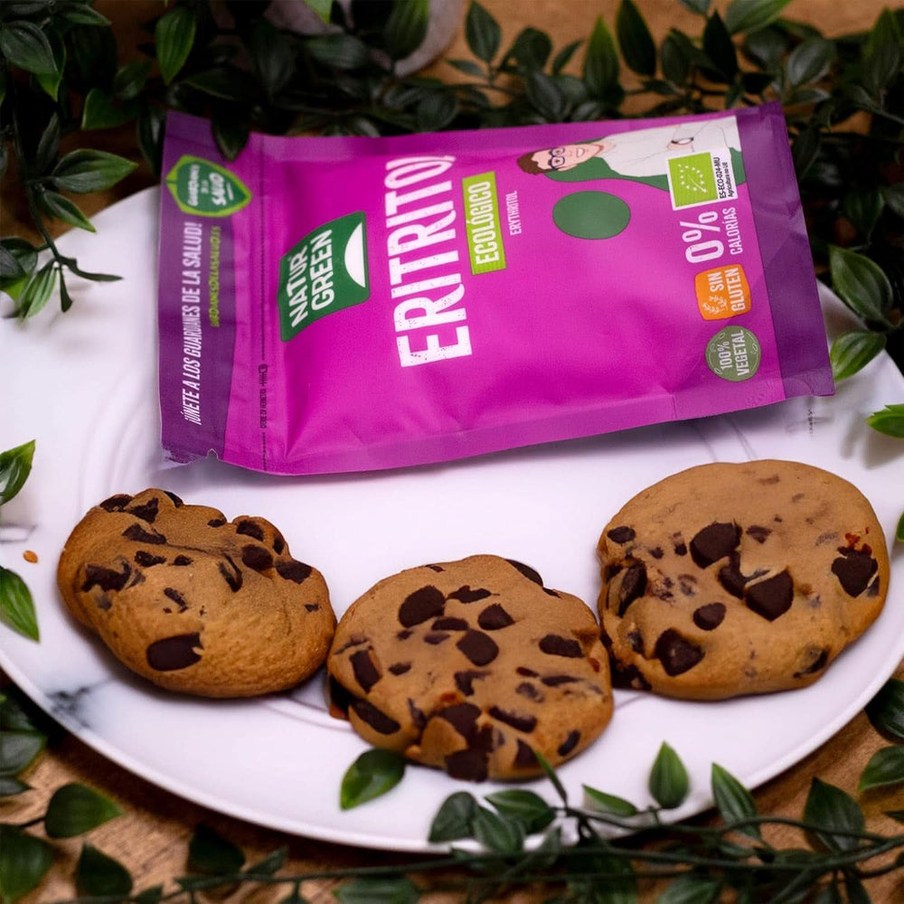 Bio Eritritolo, Dolcificante Naturale, Biologico, Basso Indice Glicemico, 500 grammi Dolcificanti Naty Shop