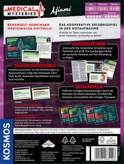 KOSMOS 684426 Medical Mysteries - Gioco da tavolo cooperativo medico di Miami Medical Crime Files per bambini dai 16 anni in su